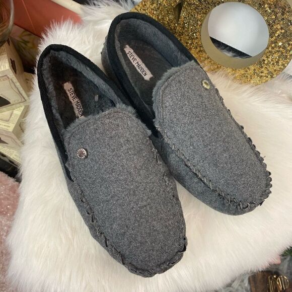 Steve Madden p-spire faux fur lined slippers - Picture 2 of 7